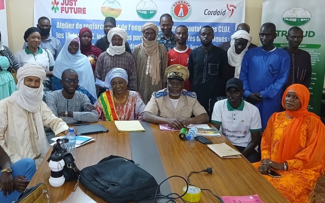 Atelier de renforcement pour les parajuristes, juristes communautaires et CLOJ.