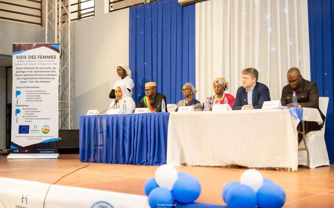 Forum National du Projet Voix des Femmes de Bamako