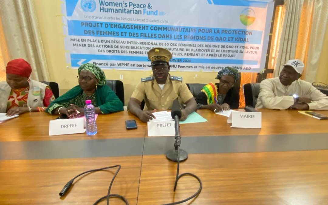 Mise en place d&rsquo;un réseau de 60 OSC dirigées par les femmes dénommé  »Voix des Femmes »